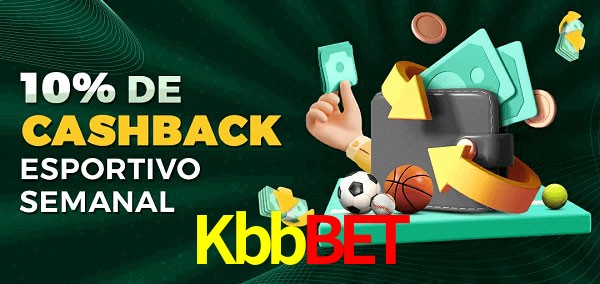 10% de bônus de cashback na Kbbbet